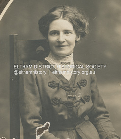 Photograph, Unidentified Shillinglaw Family Female, 1911