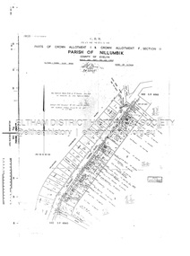 Document - Survey Plan, Country Roads Board, SP 6561, Eltham-Yarra Glen Road; Park Rd to Bellevue Rd, 1957