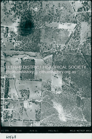 Photograph - Aerial Photograph, Landata, Eltham, Luck St; Bible St to Beard St, Dec. 1945