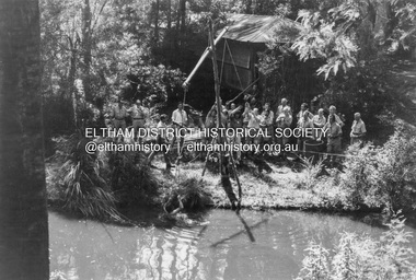 Photograph - Black and White Print, Lewis Tulk, Stage IV Scout Leader Training course, Gillwell Park, Gembrook, Vic, c.1960