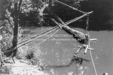 Photograph - Black and White Print, Lewis Tulk, Stage IV Scout Leader Training course, Gillwell Park, Gembrook, Vic, c.1960