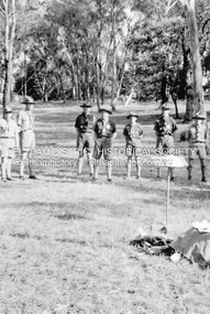 Photograph - Black and White Print, Lewis Tulk, Yarra Batman Area Scout Stage III training at Meruka Park, Eltham, c.1980