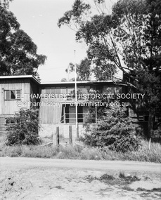 Photograph - Negative, Lewis Tulk, 1st Eltham Scout Hall, Youth Road, Eltham, c.1980