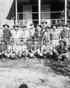 Photograph - Negative, Lewis Tulk, Yarra Batman Area Scout Stage III training at 1st Eltham Scout Hall, Youth Road, Eltham, c.1980