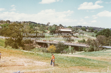 Photograph - Colour Print, Lewis Tulk, Bridge Street, Eltham District Scout Camp, Eltham Town Park, c.1982