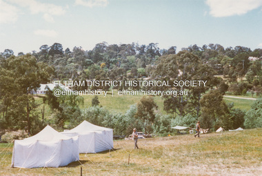 Photograph - Colour Print, Lewis Tulk, Eltham District Scout Camp, Eltham Town Park, c.1982