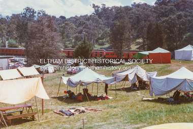 Photograph - Colour Print, Lewis Tulk, Eltham District Scout Camp, Eltham Town Park, c.1982