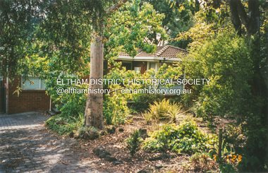 Photograph - Colour Print, Lewis Tulk, 28 Wattle Avenue, Montmorency, c.1982