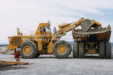 Photograph - Colour Print, Lewis Tulk, Construction Winneke Reservoir and treatment plant / Melbourne and Metropolitan Board of Works, c.1981