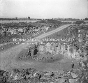 Photograph - Negative, Lewis Tulk, Paramount Quarry Company, Epping, 9 May 1957
