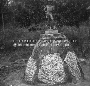 Photograph - Negative, Lewis Tulk, Outdoor Chapel, Gillwell Park, Gembrook, Vic, c.May 1957