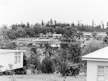 Photograph, Barry Philp, Looking north from Main Road to Storey Avenue, Research, c.1969