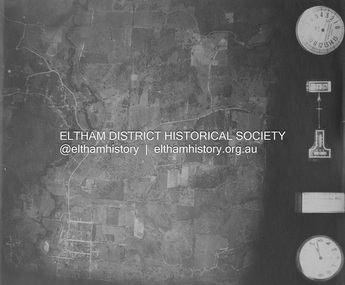 Photograph - Aerial Photograph, Landata, Eltham and Eltham East, Nov. 1931