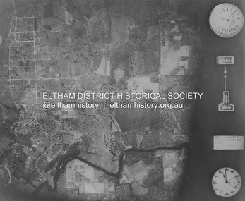 Photograph - Aerial Photograph, Landata, Eltham, Nov. 1931