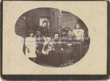 Photograph - Cabinet Photograph, William Ingram family, Birmingham, England, c.1880