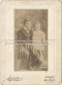 Photograph - Cabinet Photograph, Latimer Photographers, Possibly Robbie and Colin Key, c.1909