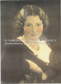 Photograph - Copy of photograph, Margaret Rose Teagle, c.1933