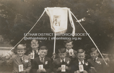 Photograph, First Communion at Our Lady Help of Christian's, Eltham, c.1950