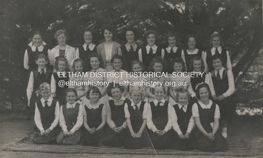 Photograph, Our Lady Help Of Christians School Girls, Eltham, c.1954