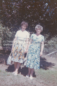 Photograph, Rose Fielding (on right) with unidentified friend, c.1973