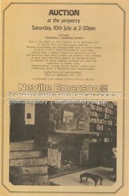 Document - Property Binder, Rocknall, 25 Diamond Street, Eltham