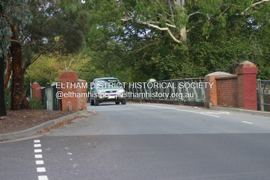 Photograph - Digital Photograph, Alan King, The Diamond Creek Bridge, 30 March 2008