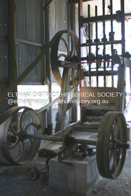 Photograph - Digital Photograph, Alan King, Ore crusher, Golden King mine, Yarrambat, 22 January 2008
