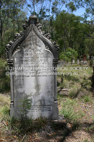 Photograph - Digital Photograph, Alan King, Queenstown Cemetery, Smiths Gully Road, St Andrews, 28 December 2007