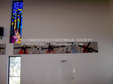 Photograph - Digital Photograph, Marguerite Marshall, Stations of the Cross, Clifton Pugh (1961); Our Lady Help of Christian's Church, Henry Street, Eltham, 11 October 2006