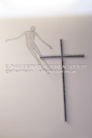 Photograph - Digital Photograph, Marguerite Marshall, Resurrection of Christ. Altarpiece, Charles Rocco (2002); Our Lady Help of Christian's Church, Henry Street, Eltham, 11 October 2006