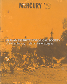 Magazine, Eltham High School, Mercury, 1973