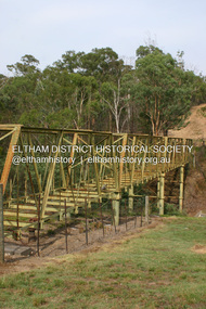 Photograph - Digital Photograph, Alan King, Maroondah Aqueduct Siphon Bridge over the Plenty River, 26 January 2008
