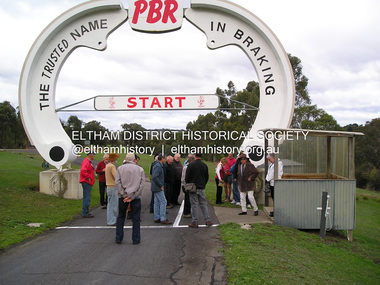 Photograph, Fay Bridge, Rob Roy Hill Climb Circuit, Clintons Road, Christmas Hills, 7 September 2013
