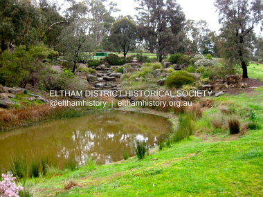 Photograph - Digital Photograph, Jim Connor, Lake, Eltham Cemetery, 40 Mount Pleasant Road, Eltham, 9 September 2009