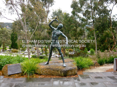 Photograph - Digital Photograph, Jim Connor, Young Man Awakening, Matcham Skipper 2008, Eltham Cemetery, Mount Pleasant Road, Eltham, 13 November 2011