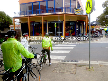 Photograph - Digital Photograph, Jim Connor, Commercial Place and Pryor Street, Eltham, 12 June 2015
