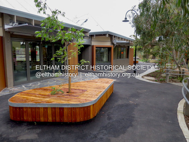 Photograph - Digital Photograph, Jim Connor, Eltham Town Square, Commercial Place, Eltham, 2 November 2015