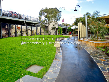 Photograph - Digital Photograph, Jim Connor, Eltham Town Square, Commercial Place, Eltham, 2 November 2015