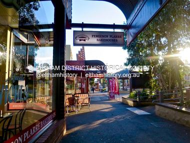 Photograph - Digital Photograph, Jim Connor, Eltham Town Square, Commercial Place, Eltham, 23 June 2016