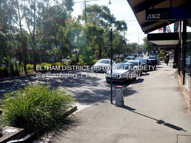 Photograph - Digital Photograph, Jim Connor, Main Road, Eltham from Arthur Street looking north, 18 April 2018