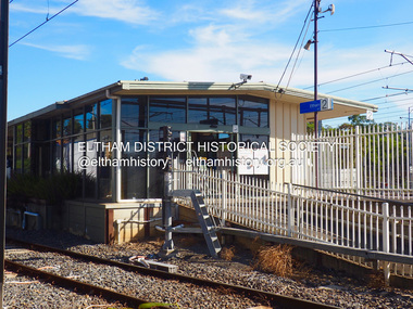 Photograph - Digital Photograph, Jim Connor, Eltham Railway Station, 18 April 2018
