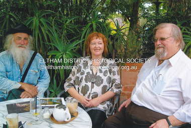 Photograph, Fay Bridge, Book launch of Laughing Waters Road by Jane Woollard at  Montsalvat, Eltham, 30 January 2016