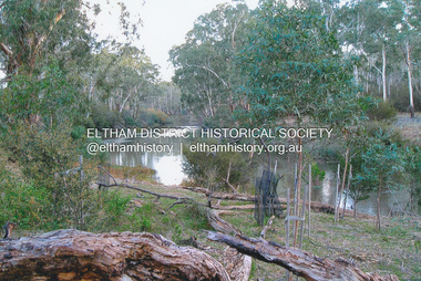 Photograph, Fay Bridge, Yarra River near Laughing Waters Road, Eltham, June 2016
