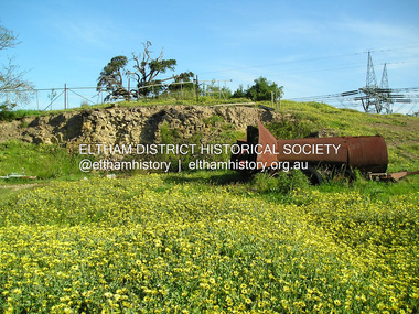 Photograph, Fay Bridge, Ruins beside the Diamond Creek at Wattle Glen, 13 October 2016