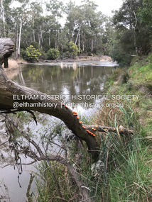 Photograph, Fay Bridge, Yarra River near the eastern boundary of former Warrandyte Aboriginal Reserve, North Warrandyte, 11 August 2023