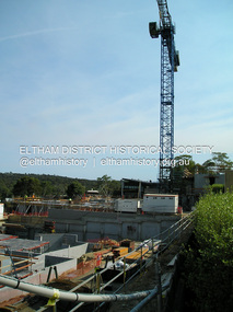 Photograph, Fay Bridge, The Canopy appartments under construction, Pryor Street, Eltham, 10 March 2019