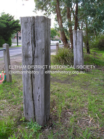 Photograph, Fay Bridge, Old posts, location TBC, 11 June 2019