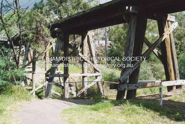 Photograph, Fay Bridge, Eltham Railway Trestle Bridge, n.d
