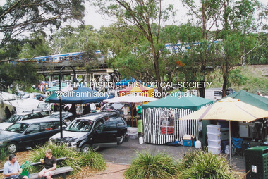 Photograph, Fay Bridge, Eltham Craft & Produce Market, Library Place, Eltham, n.d
