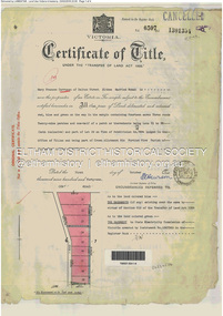 Document - Property Binder, 60 Kent Hughes Road, Eltham